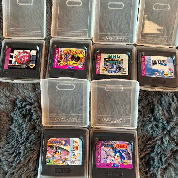 Game Gear Games Bundle w/Sonic+Sonic Chaos - Picture 3 of 3